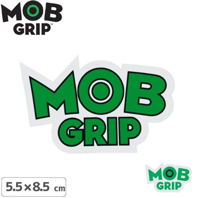 MOB GRIP ֥å sticker ƥåLOGO2ۡ5.5cm8.5cmNO03