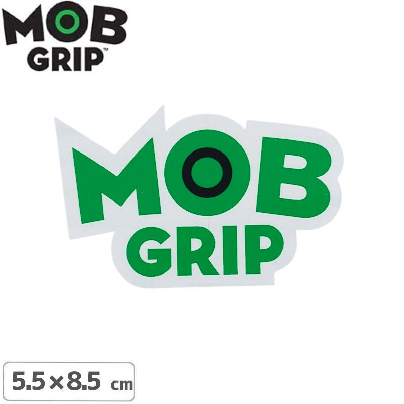 MOB GRIP ֥å sticker ƥåLOGO5.5cm8.5cmNO03