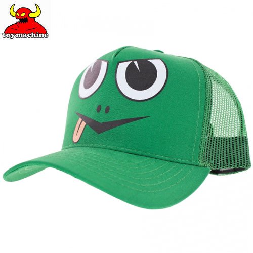 トイマシン TOY MACHINE スケボー キャップ TURTLE BOY CAP グリーン NO30