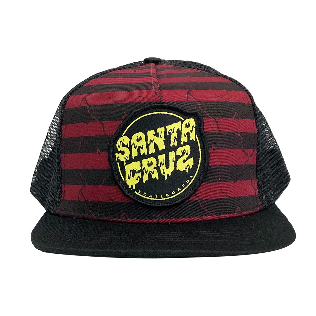 サンタクルーズ SANTA CRUZ キャップ BREAK DOWN TRUCKER HAT ブラック