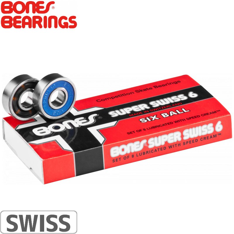 BONES BEARING ボーンズ ベアリング SUPER SWISS スケートボード スケボー - 2