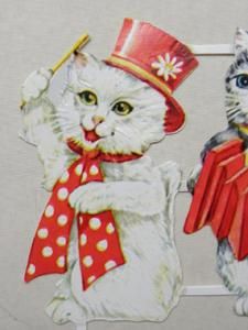 ドイツ製クロモス【ちび猫楽団オンリー】 - 猫雑貨・猫グッズ 猫