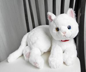 ひざねこ 白猫 Mサイズ 猫雑貨 猫グッズ専門通販 猫的生活百貨店 けいと屋ニコル ひざねこ 白猫 Mサイズ 猫雑貨 猫グッズ専門通販 猫的生活百貨店 けいと屋ニコル