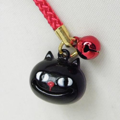 にんまり黒猫の鈴 猫雑貨 猫グッズ専門通販 猫的生活百貨店 けいと屋ニコル にんまり黒猫の鈴 猫雑貨 猫グッズ専門通販 猫的生活百貨店 けいと屋ニコル
