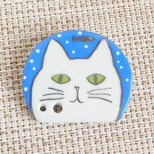 陶製香立て 白猫とお魚 猫雑貨 猫グッズ専門通販 猫的生活百貨店 けいと屋ニコル 陶製香立て 白猫とお魚 猫雑貨 猫グッズ専門通販 猫的生活百貨店 けいと屋ニコル
