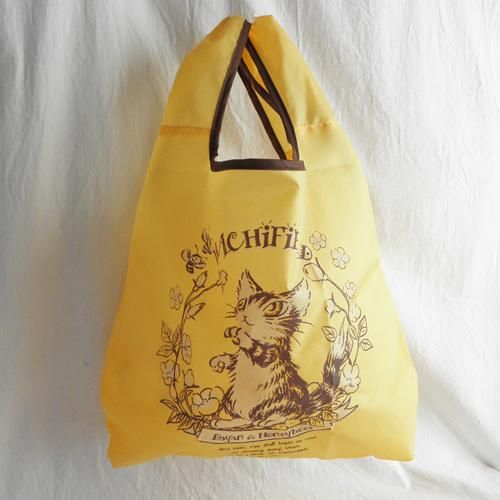 エコネコダヤンバッグ みつばちフラワー オレンジ系 猫雑貨 猫グッズ専門通販 猫的生活百貨店 けいと屋ニコル エコネコダヤンバッグ みつばちフラワー オレンジ系 猫雑貨 猫グッズ専門通販 猫的生活百貨店 けいと屋ニコル