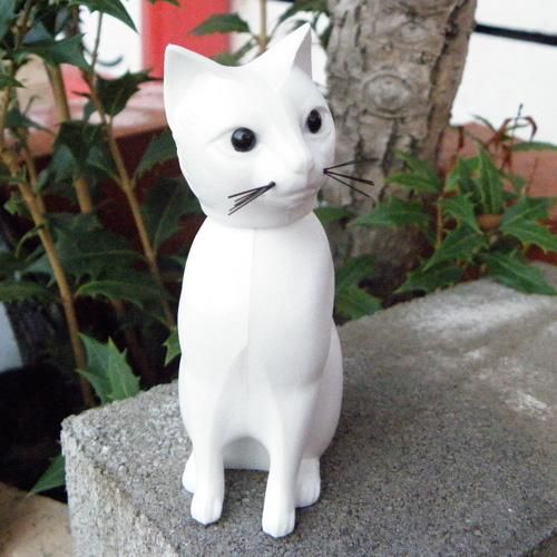 置物 猫 白色家具・インテリア - 小物入れ