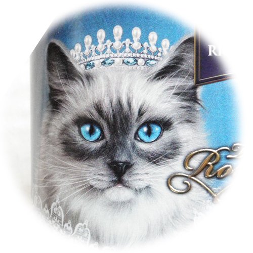 The Royal Cat 紅茶 オーバル缶【ラグドール】 - 猫雑貨・猫グッズ専門