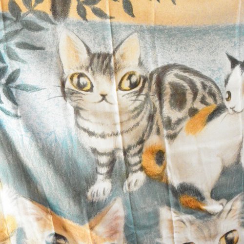 お得セット 猫のダヤン【アートなカーテン ＷＣＣ】わちふぃーるど