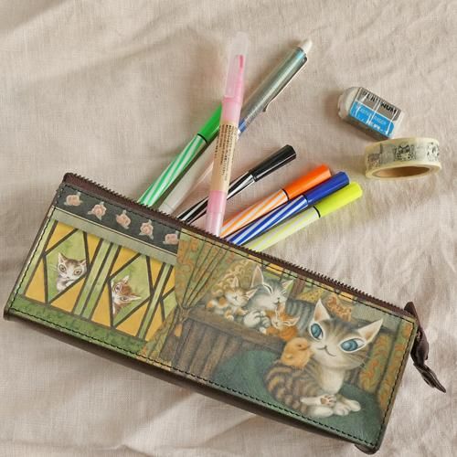 わちふぃーるど　猫のダヤン　直筆サイン付き わちふぃーるど ダヤン キーホルダー ファスナー引手 にゃん