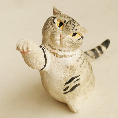 猫パンチ【さばとら猫】右パンチ - 猫雑貨・猫グッズ専門通販 猫的生活