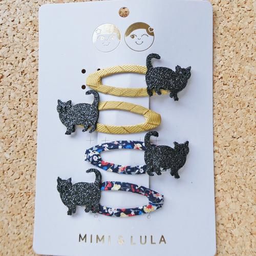 ねこちゃん パッチンどめ フェルト 4個セット ねこちゃん パッチンどめ フェルト 4個セット | Shop at Mercari