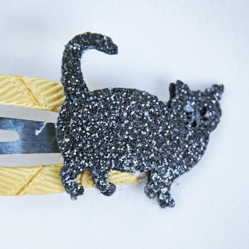 ハロウィン5センチパッチンピン☆黒ネコ c898f33229e956edbef7cd495fb571