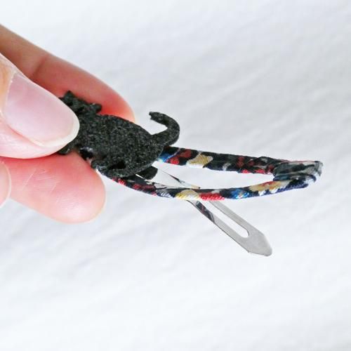 パッチンピン4個セット【黒猫4匹】 - 猫雑貨・猫グッズ 猫的生活