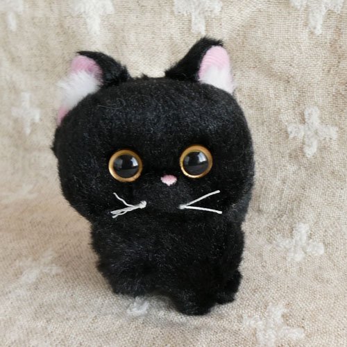 こにゃんころん猫マスコット【黒猫】 - ねこ雑貨・猫グッズ専門店 猫的 