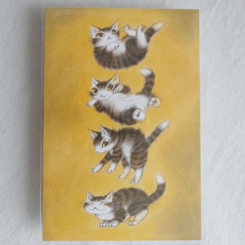 わちふぃーるどポストカード【猫は柔軟】 - 猫雑貨・猫グッズ 猫的生活 
