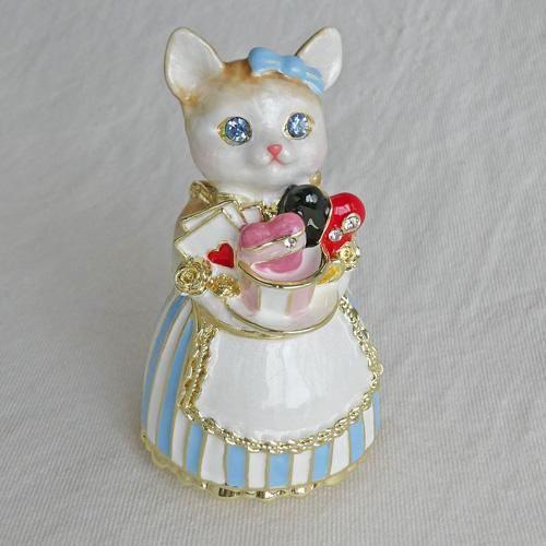 NO.54 クリスマス限定 銀箔入り❤️‼️猫ちゃんキャンドル ヴィア・キャンドルスティック | Xmas | COVENT GARDEN Bazaar Online Shop