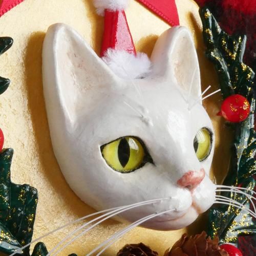 アスティエ クリスマス オーナメント 捨て猫 希少 新品 アスティエ セレクト クリスマス オーナメント 猫 ねこ cat