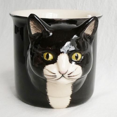 ライフライクマグカップ【ハチワレ猫】 - 猫雑貨・猫グッズ 猫的生活