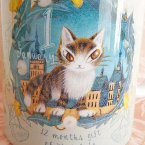 わちふぃーるど にゃんスリーマグ【1月】 - 猫雑貨・猫グッズ 猫 わちふぃーるど にゃんスリーマグ【1月】 - 猫雑貨・猫グッズ 猫