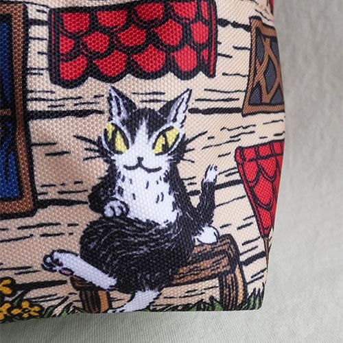 わちふぃーるど 取手付きマルチBOX【ダヤンのお家】 - 猫雑貨