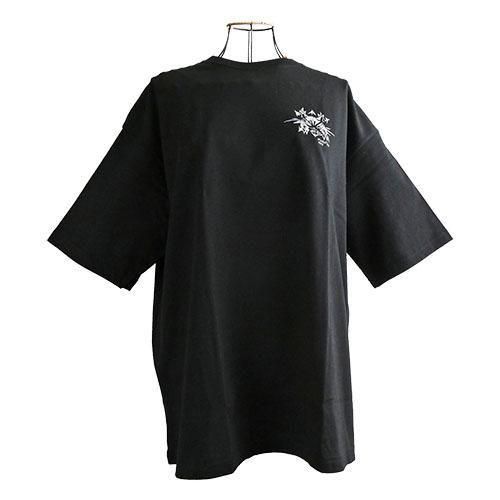 猫のダヤン オーバーTシャツ  ＢＰ  Fサイズ~落書き・黒~ ダヤン オーバーTシャツ 落書き 黒 F | 秀和美術本店 わちふぃー