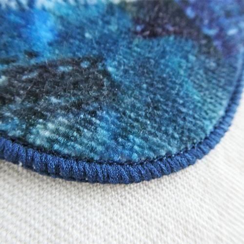 Manhattaner's タオルハンカチ | ミケちゃんと藍染刺し子 - 猫雑貨・猫