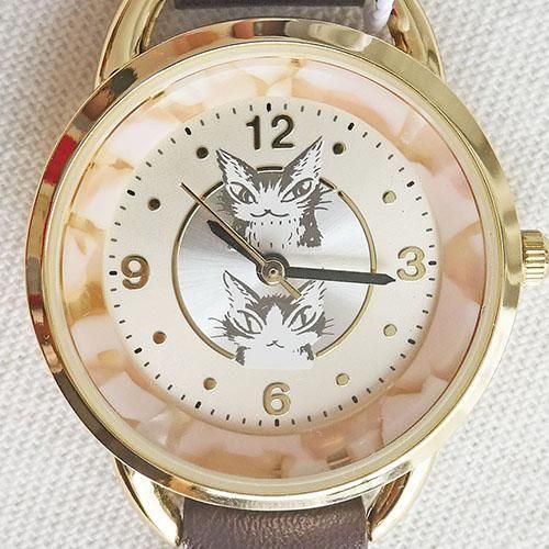 猫のダヤン腕時計 | D&J・金 - 猫雑貨・猫グッズ 猫的生活百貨店けいと