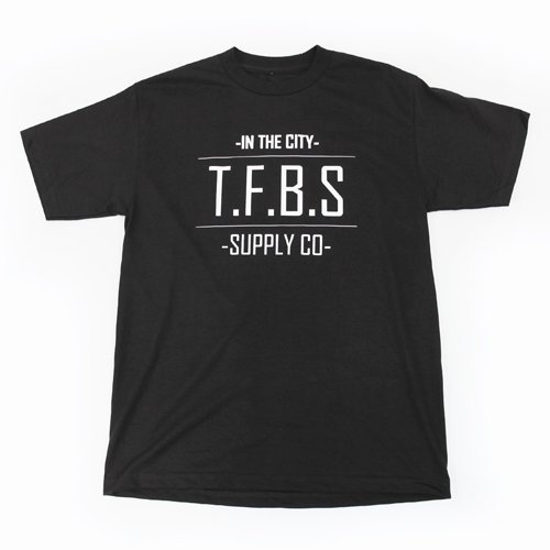 T.F.B.S SUPPLY CO. T-shirt [BLACK] - ZAKAI