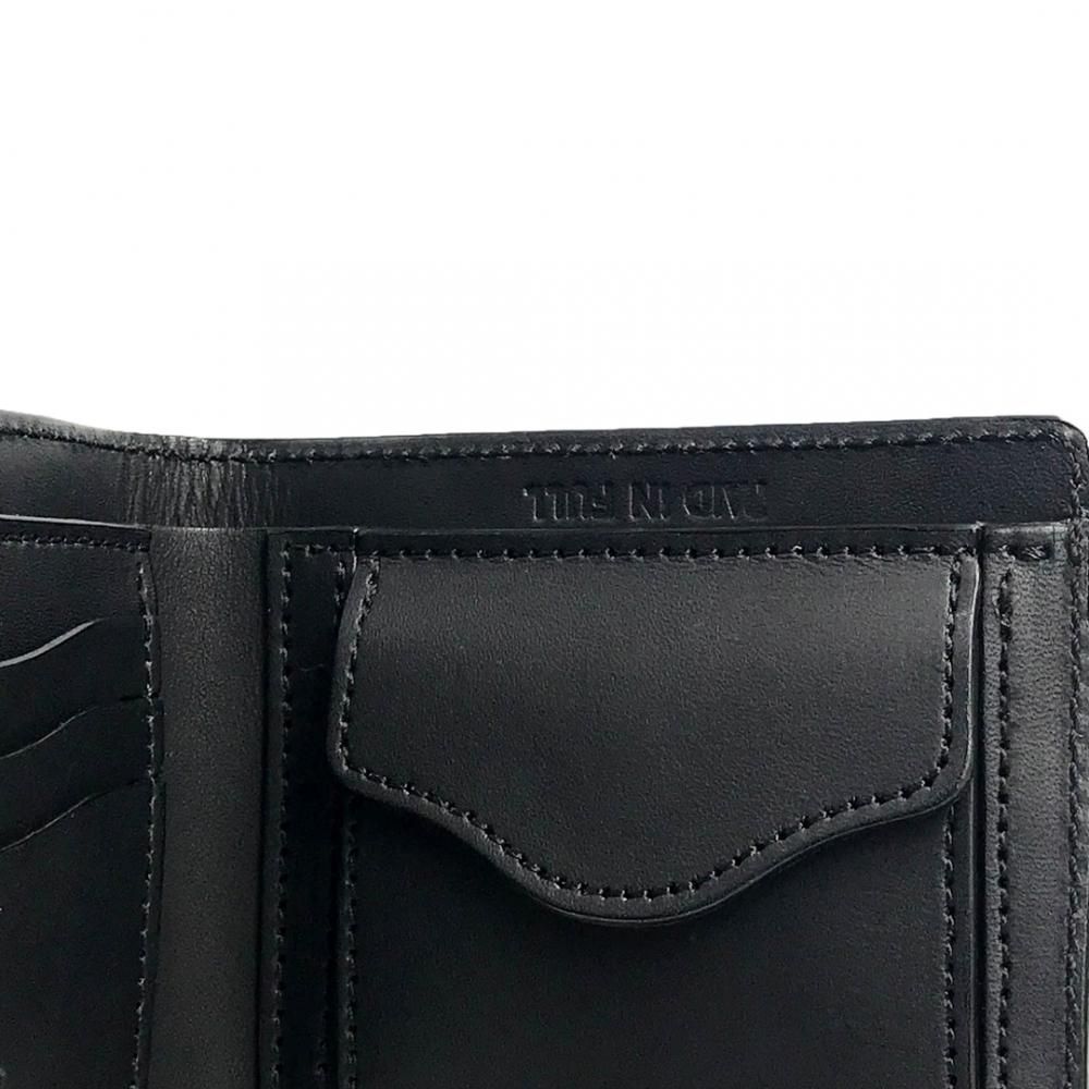 RIVAXIDE 'PAID IN FULL' FOLDED WALLET [Black Paisley