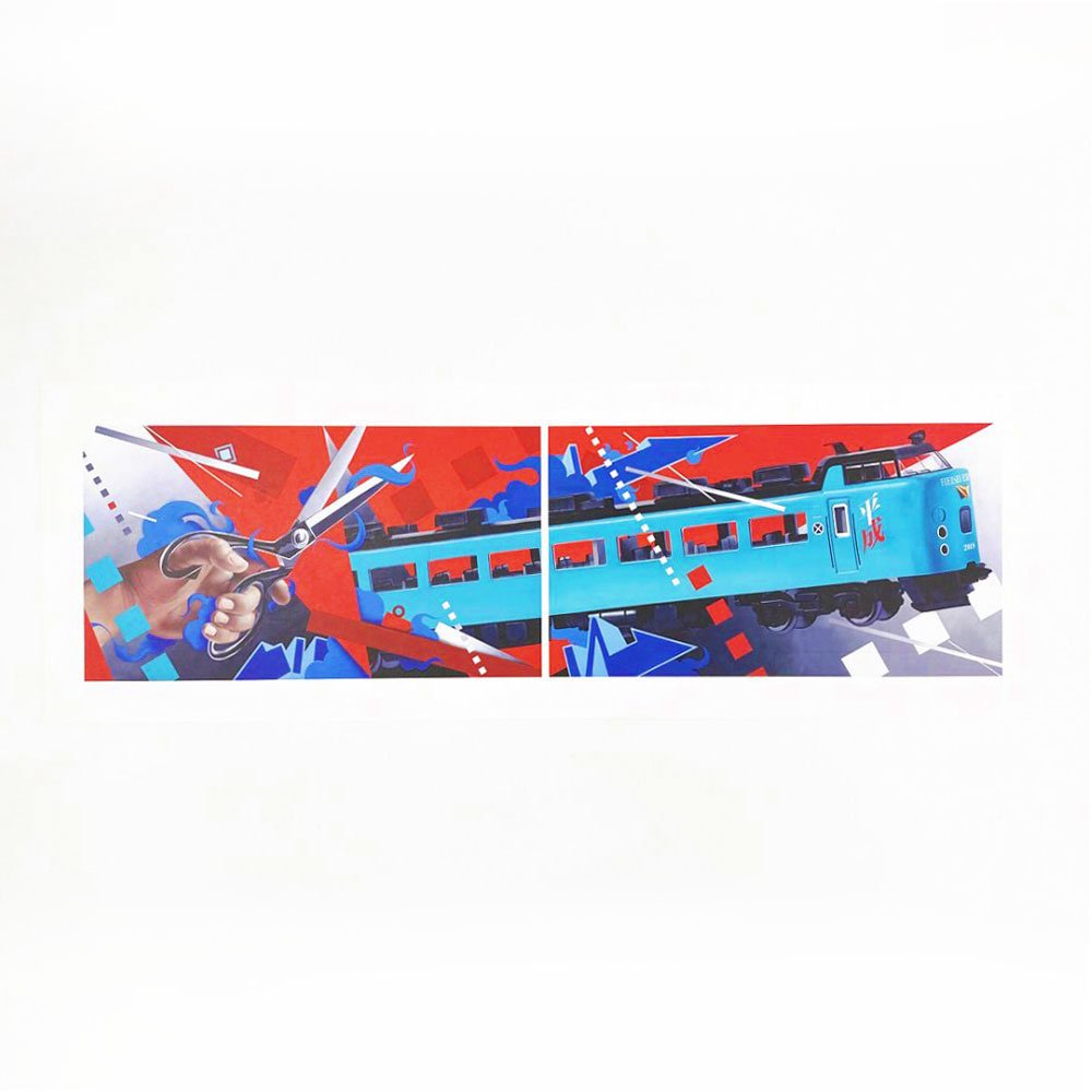 10,716円NORIKIYO x SCACREW 馬鹿と鋏と平成エクスプレス ポスター