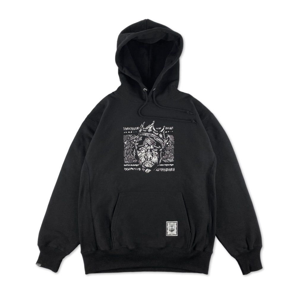 RIVAXIDE 'Notorious' Pull Parka [BLACKx蓄光]【受注生産】 - ZAKAI