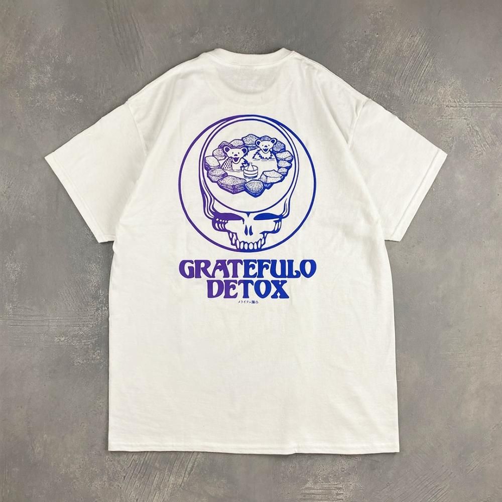 MELLIFEW 'GRATEFULODETOX GRADATION season3' T-shirt [WHITE