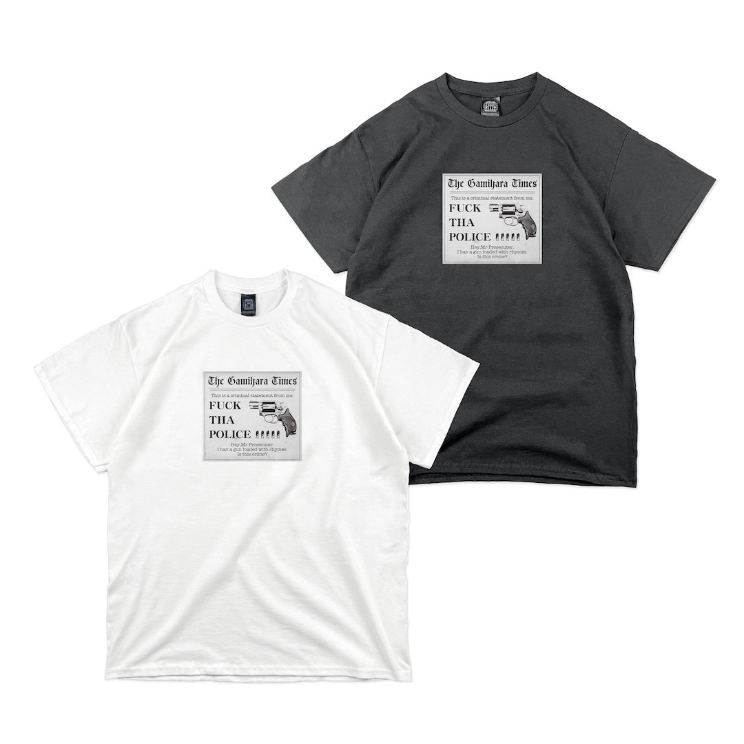 NEWNORIKIYO 'The Gamihara Times' T-shirt