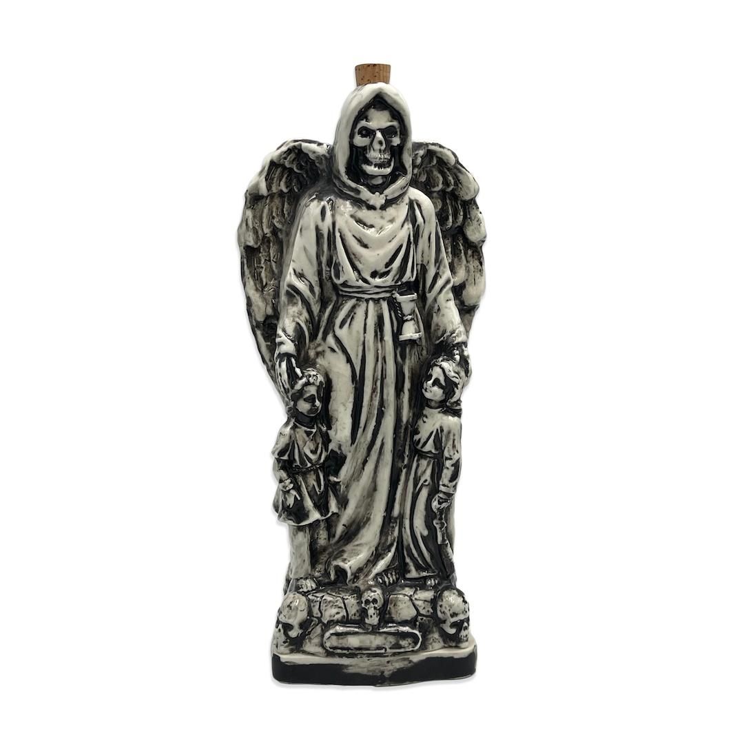 Chimney Burning Accessories 'SANTA MUERTE' INCENSE BURNER [BLACK