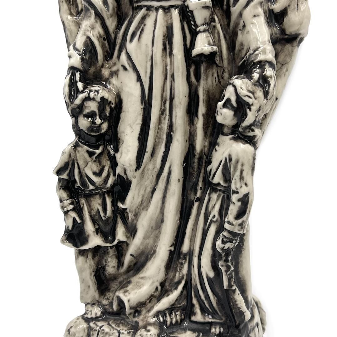 Chimney Burning Accessories 'SANTA MUERTE' INCENSE BURNER [BLACK