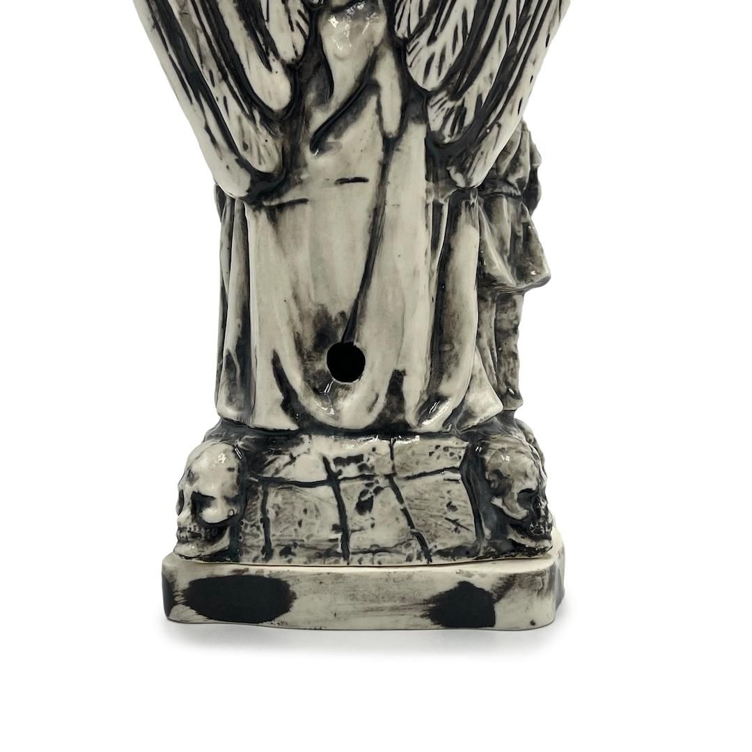 Chimney Burning Accessories 'SANTA MUERTE' INCENSE BURNER [BLACK