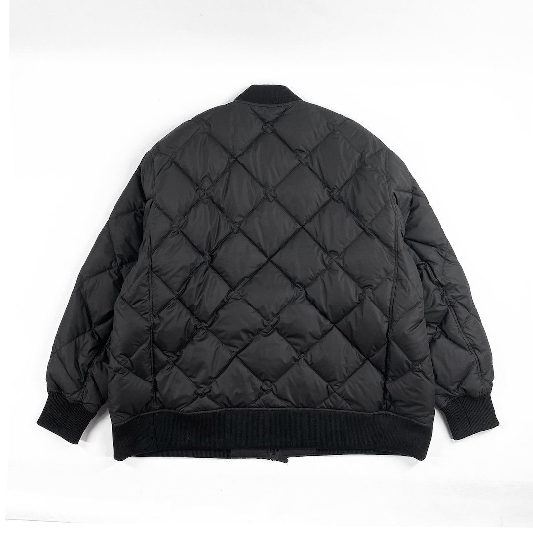 FIRST DOWN USA QUILTED BOMBER JACKETタグ付き-
