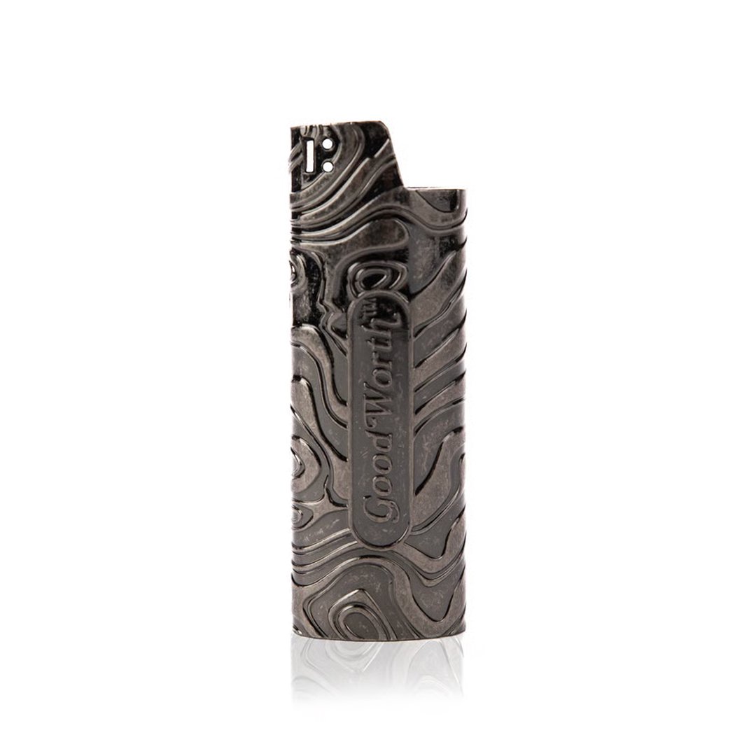 Good Worth&Co. 'TRACER' LIGHTER CASE [LARGE] [SILVER] - ZAKAI