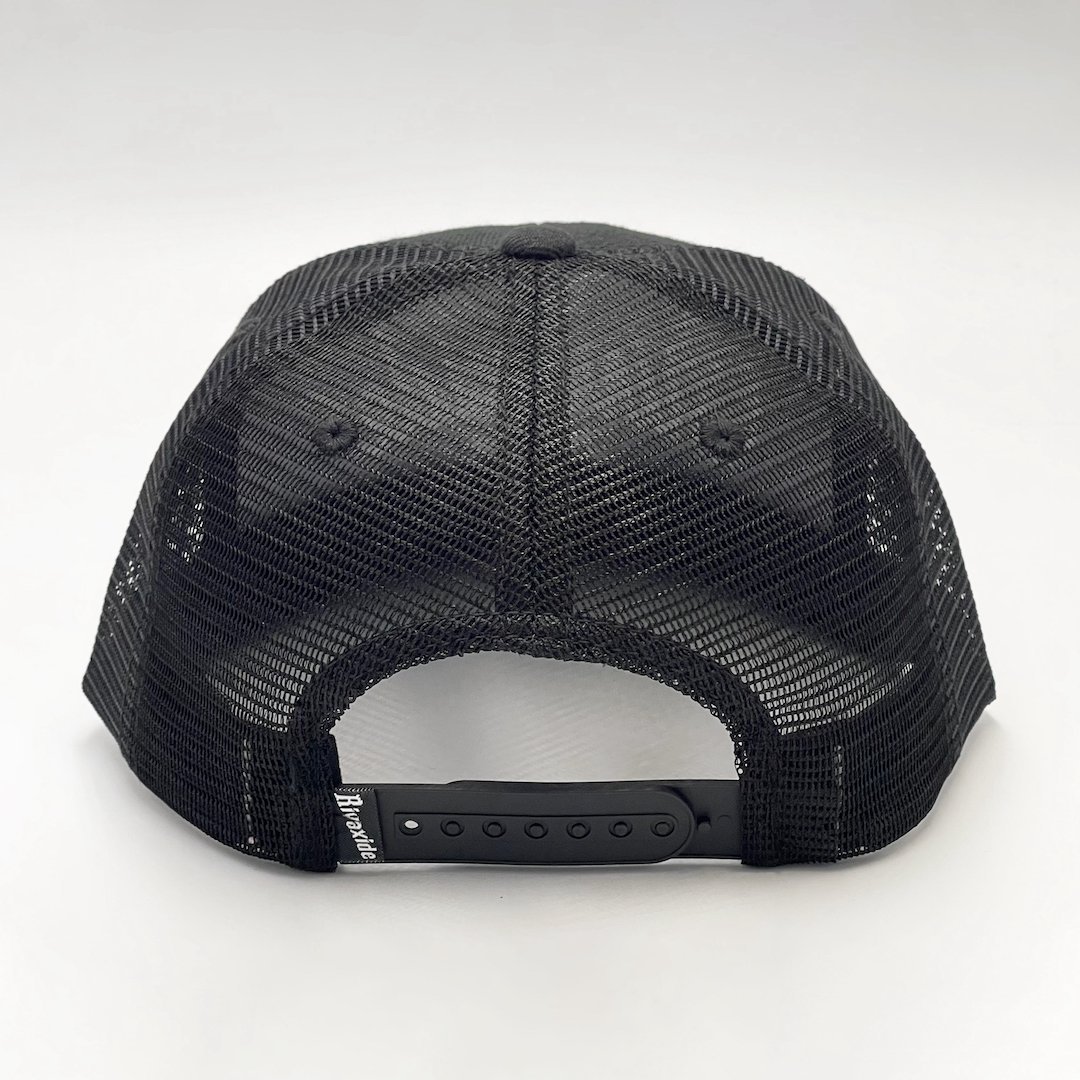 RIVAXIDE JAPAN LOGO MESH CAP [BLACK] - ZAKAI