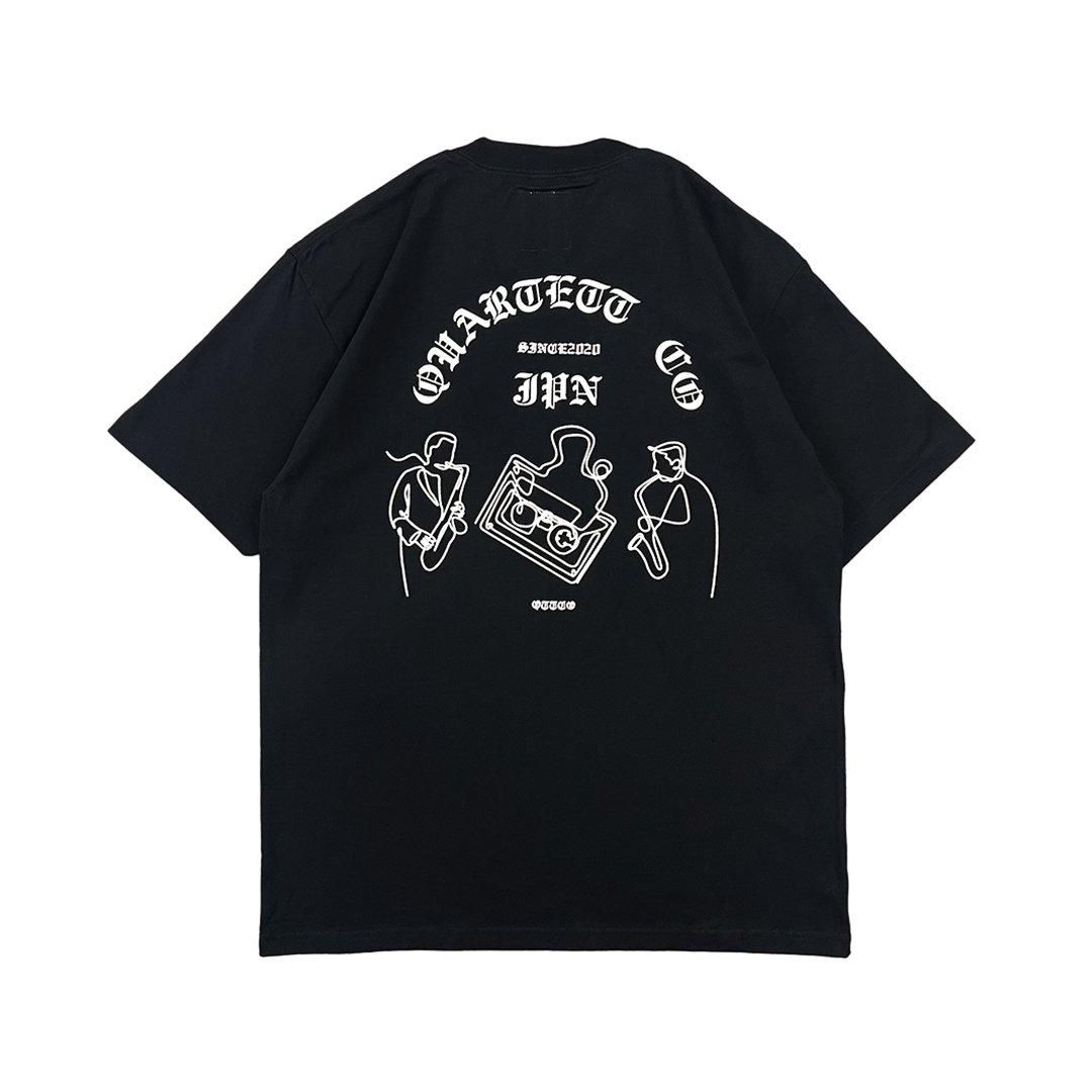 salsationＴシャツ 門倉太久斗/22世紀ジェダイ slash shirt black / TXA-TENGA by