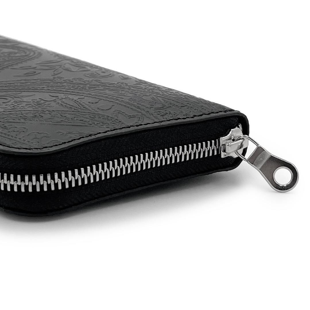 RIVAXIDE 'PAID IN FULL' High Roller Long wallet [Black Paisley
