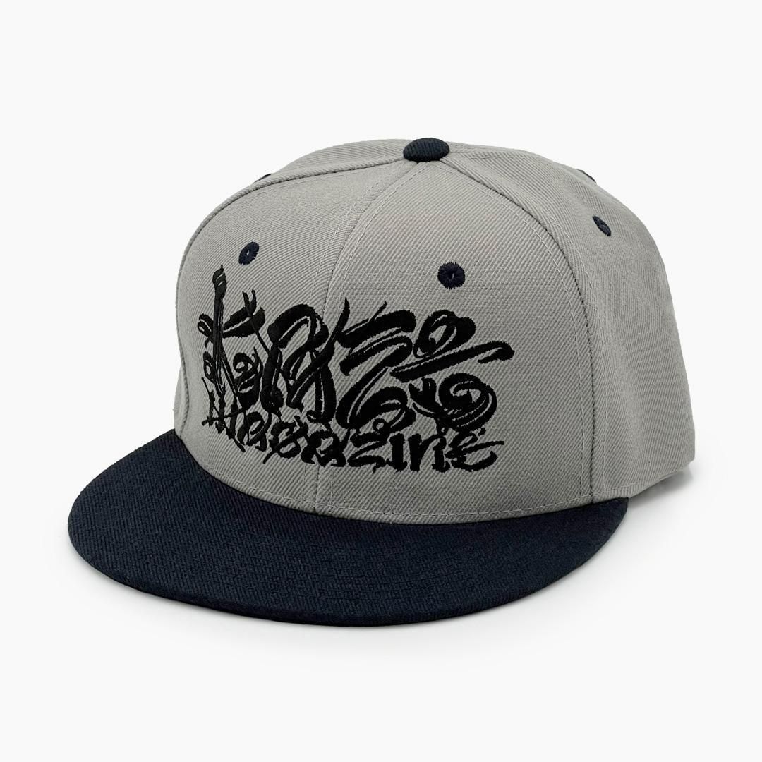 KAZE MAGAZINE 'Masterpiece' SNAPBACK [GREY & NAVY × BLACK