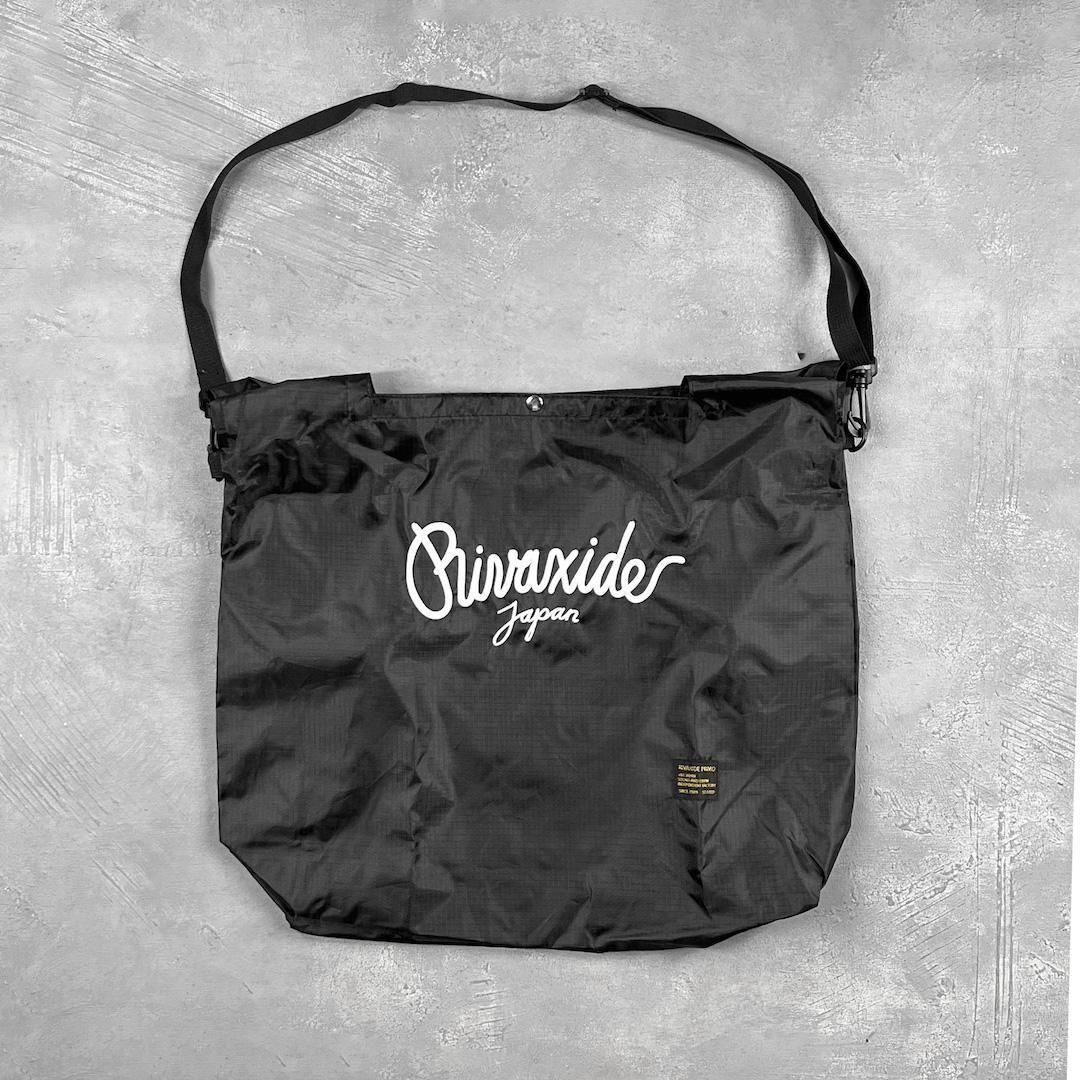 RIVAXIDE JAPAN 2Way Ripstop Shoulder Bag [BLACK] - ZAKAI Store