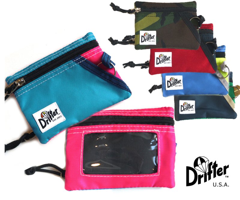 ドリフター(Drifter)KEY COIN POUCH/キーコインポーチ/パスケース＆コインケース＆キーケース