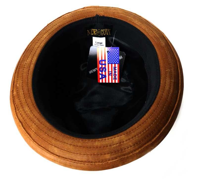 正規販売店】ニューヨークハット New York Hat 本革 レザー ハット
