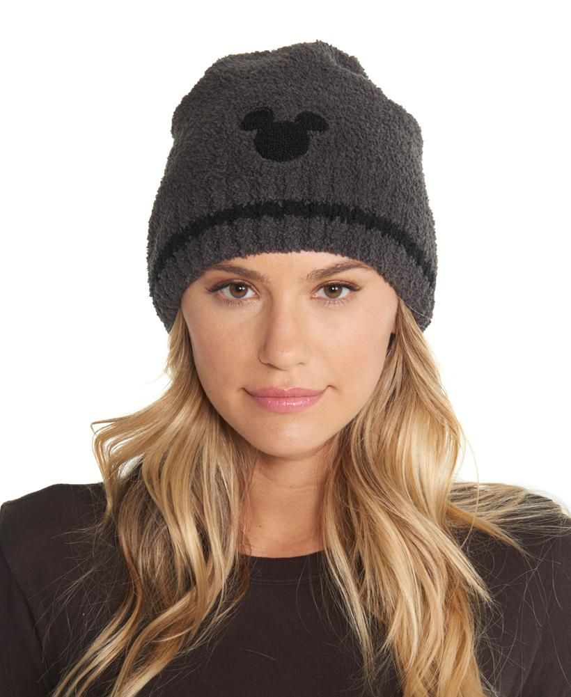ベアフットドリームス ディズニーコラボ ミッキーマウスニットキャップ ニット帽子 Barefoot Dreams クリーム カーボングレー Disney Classic Adult Mickey Beanie ベアフットドリームス ディズニーコラボ ミッキーマウスニットキャップ ニット帽子 Barefoot Dreams クリーム カーボングレー Disney Classic Adult Mickey Beanie