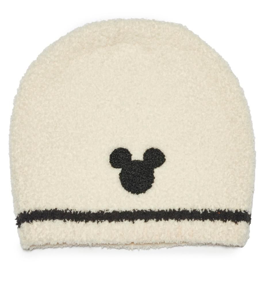 ベアフットドリームス ディズニーコラボ ミッキーマウスニットキャップ ニット帽子 Barefoot Dreams クリーム カーボングレー Disney Classic Adult Mickey Beanie ベアフットドリームス ディズニーコラボ ミッキーマウスニットキャップ ニット帽子 Barefoot Dreams クリーム カーボングレー Disney Classic Adult Mickey Beanie