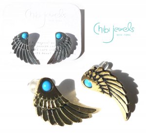 Chibi Jewelsʥӥ奨륺˥եΥԥ/Seraph Wing Stud Earrings/E229<img class='new_mark_img2' src='https://img.shop-pro.jp/img/new/icons16.gif' style='border:none;display:inline;margin:0px;padding:0px;width:auto;' />