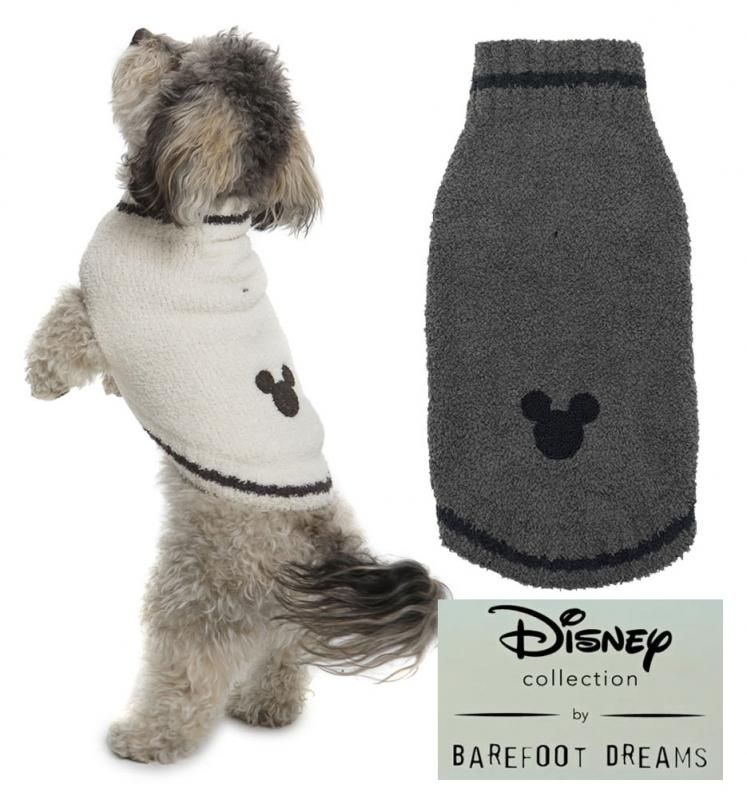 ベアフットドリームス ディズニーコラボ ミッキーマウスドッグセーター 犬の洋服 Barefoot Dreams Classic Disney Mickey Mouse Pet Sweater Dnpcc1065 ベアフットドリームス ディズニーコラボ ミッキーマウスドッグセーター 犬の洋服 Barefoot Dreams Classic Disney Mickey Mouse Pet Sweater Dnpcc1065